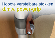 Voortenten Unico | Power-Grip klem