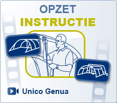 Voortenten Unico | Opzet instructie Unico Genua Voortenten