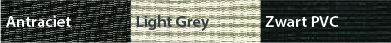 Voortent Turijn 280 - Antraciet/Light Grey